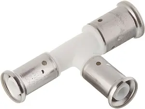 Тройник пресс редукционный 32мм x 20мм x 26мм Henco 11PKW-322026 Тройник пресс редукционный 32мм x 20мм x 26мм Henco 11PKW-322026, 1