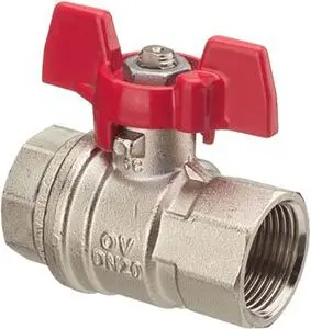 Кран шаровый ½"в x ½"в Oventrop Optibal 1076104 Кран шаровый ½"в x ½"в Oventrop Optibal 1076104, 1