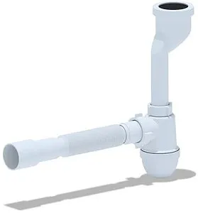 Сифон для писсуара Ани Пласт U0115 Сифон для писсуара Ани Пласт U0115, 1