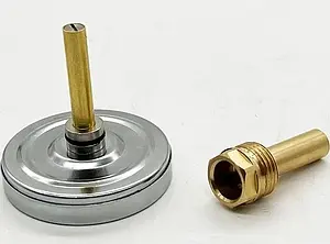 Термометр биметаллический TIM 63мм 120°С гильза 50мм ½" Y-63A-50-120 Термометр биметаллический TIM 63мм 120°С гильза 50мм ½" Y-63A-50-120, 4