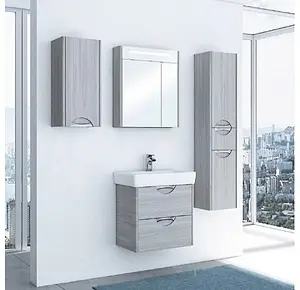 Тумба-умывальник Aquaton Сильва 60 дуб фьорд 1A2118K1SIW60 Тумба-умывальник Aquaton Сильва 60 дуб фьорд 1A2118K1SIW60, 2