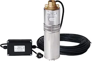 Насос скважинный центробежный 4" Водолей 60/27 БЦПЭУ 0.5-16У Насос скважинный центробежный 4" Водолей 60/27 БЦПЭУ 0.5-16У, 1