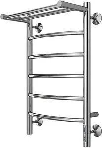 Полотенцесушитель электрический лесенка Terminus Классик с/п П6 400х650 электро quick touch полированная сталь 4670078531384 Полотенцесушитель электрический лесенка Terminus Классик с/п П6 400х650 электро quick touch полированная сталь 4670078531384, 1