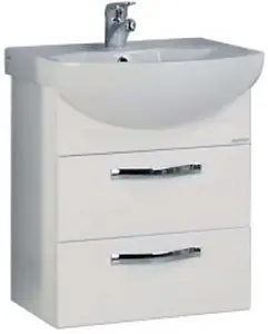 Тумба-умывальник подвесная Aquaton Ария 50 M белый 1A1400K0AA010 Тумба-умывальник подвесная Aquaton Ария 50 M белый 1A1400K0AA010, 1