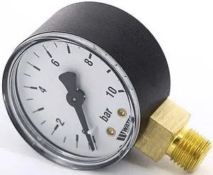 Манометр радиальный Watts MRP 50мм 10 бар ¼" 10007380 Манометр радиальный Watts MRP 50мм 10 бар ¼" 10007380, 2