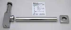 Сифон бутылочный для раковины AlcaPlast хром A401 Сифон бутылочный для раковины AlcaPlast хром A401, 4
