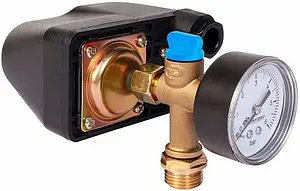 Реле давления с манометром для установки на проточный бак Джилекс КАБ ¼"н / ½"н 9039 Реле давления с манометром для установки на проточный бак Джилекс КАБ ¼"н / ½"н 9039, 1