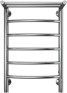 Полотенцесушитель электрический лесенка Terminus Классик с/п П6 400х650 электро quick touch полированная сталь 4670078531384 Полотенцесушитель электрический лесенка Terminus Классик с/п П6 400х650 электро quick touch полированная сталь 4670078531384, 3