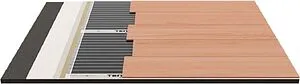 Пленочный теплый пол Теплолюкс SlimHeat 880Вт 4.0м² 100037089500 Пленочный теплый пол Теплолюкс SlimHeat 880Вт 4.0м² 100037089500, 4