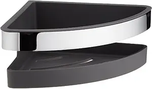Полка Keuco Collection Moll чёрный/хром 12757010001 Полка Keuco Collection Moll чёрный/хром 12757010001, 1