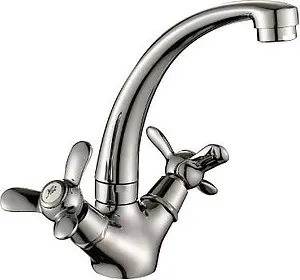 Смеситель для раковины Rossinka хром Q02-64 Смеситель для раковины Rossinka хром Q02-64, 1