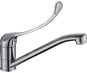 Смеситель для раковины хирургический Rossinka хром Y35-25 Смеситель для раковины хирургический Rossinka хром Y35-25, 1