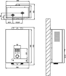Котел электрический одноконтурный 9кВт Thermex Stern 9 511501 Котел электрический одноконтурный 9кВт Thermex Stern 9 511501, 2