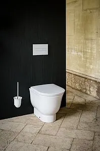 Унитаз приставной безободковый Laufen New Classic Rimless белый 8.2385.1.000.000.1 Унитаз приставной безободковый Laufen New Classic Rimless белый 8.2385.1.000.000.1, 3