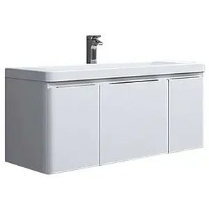 Тумба-умывальник подвесная Aquaton Шерилл 105 белый 1A2063K1SH010 Тумба-умывальник подвесная Aquaton Шерилл 105 белый 1A2063K1SH010, 1