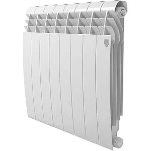Радиатор алюминиевый 8 секций Royal Thermo BiLiner Alum 500 Bianco Traffico RTBA50008 Радиатор алюминиевый 8 секций Royal Thermo BiLiner Alum 500 Bianco Traffico RTBA50008, 1