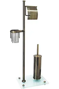 Стойка для аксессуаров Wasserkraft Exter бронза K-1234 Стойка для аксессуаров Wasserkraft Exter бронза K-1234, 1