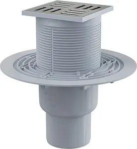 Трап вертикальный Set AlcaPlast 100x100мм APV201 Трап вертикальный Set AlcaPlast 100x100мм APV201, 1