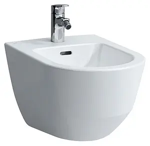 Биде подвесное Laufen Pro белый 8.3095.2.000.302.1 Биде подвесное Laufen Pro белый 8.3095.2.000.302.1, 1