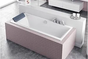 Подголовник для ванны Excellent LONG серый WAZA.LONG-SZARY Подголовник для ванны Excellent LONG серый WAZA.LONG-SZARY, 2