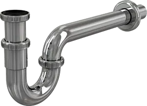 Сифон для биде AlcaPlast хром A45E Сифон для биде AlcaPlast хром A45E, 1