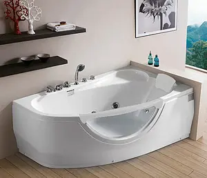 Ванна акриловая с гидромассажем Gemy 171x99 R G9046 II B R Ванна акриловая с гидромассажем Gemy 171x99 R G9046 II B R, 4