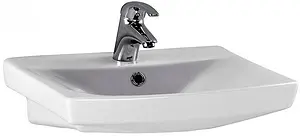 Раковина Cersanit Carina 55 белый S-UM-CAR55/1-w Раковина Cersanit Carina 55 белый S-UM-CAR55/1-w, 1