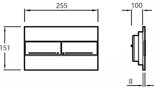 Комплект 5 в 1 Jacob Delafon Struktura E21741RU-00 с кнопкой E4316-CP хром глянцевый Комплект 5 в 1 Jacob Delafon Struktura E21741RU-00 с кнопкой E4316-CP хром глянцевый, 4