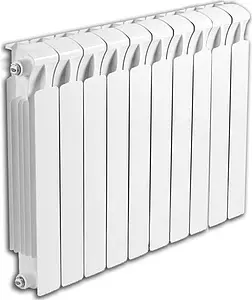 Радиатор биметаллический 10 секций Rifar Monolit 500 белый RM50010 Радиатор биметаллический 10 секций Rifar Monolit 500 белый RM50010, 1
