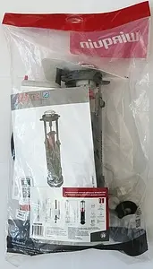 Комплект арматуры для бачка двухрежимный ½" пластик нижний Wirquin ONE 10975008 Комплект арматуры для бачка двухрежимный ½" пластик нижний Wirquin ONE 10975008, 3