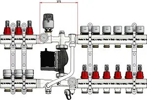 Узел насосно-смесительный без насоса Valtec Technomix VT.TECHNOMIX.0.130 Узел насосно-смесительный без насоса Valtec Technomix VT.TECHNOMIX.0.130, 3