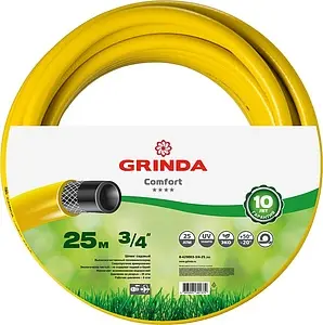 Шланг поливочный армированный ¾" x 25м Grinda Comfort 8-429003-¾-25 Шланг поливочный армированный ¾" x 25м Grinda Comfort 8-429003-¾-25, 1