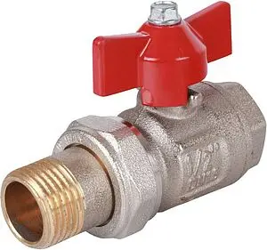 Кран шаровый с американкой ½"в x ½"н Itap Ideal 0980012 Кран шаровый с американкой ½"в x ½"н Itap Ideal 0980012, 4