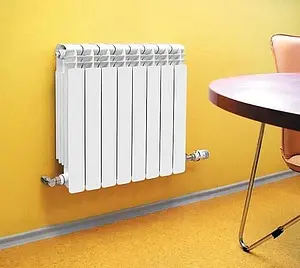 Радиатор алюминиевый 8 секций Global Iseo 350 IS035008 Радиатор алюминиевый 8 секций Global Iseo 350 IS035008, 2