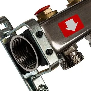 Группа коллекторная без расходомеров 3 отвода 1"в/в x ¾"ек Stout SMS 0922 000003 Группа коллекторная без расходомеров 3 отвода 1"в/в x ¾"ек Stout SMS 0922 000003, 4