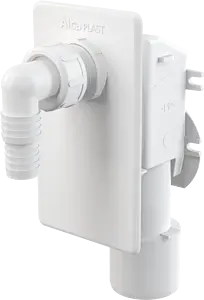 Сифон для бытовой техники под штукатурку AlcaPlast белый APS4 Сифон для бытовой техники под штукатурку AlcaPlast белый APS4, 1
