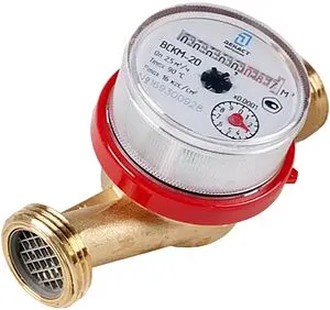 Счетчик воды Ду20 Декаст ВСКМ-20 72-20-243 Счетчик воды Ду20 Декаст ВСКМ-20 72-20-243, 1