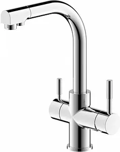 Смеситель для кухни с подключением к фильтру Bravat Palace хром F729261CP-RUS Смеситель для кухни с подключением к фильтру Bravat Palace хром F729261CP-RUS, 1