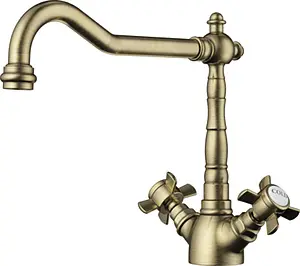 Смеситель для кухни Omoikiri Tokigawa AB античная латунь 4994257 Смеситель для кухни Omoikiri Tokigawa AB античная латунь 4994257, 1