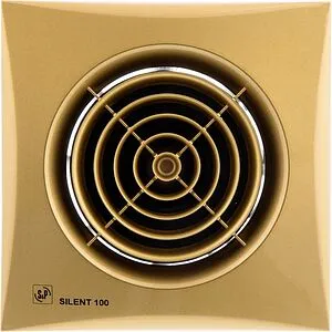 Вентилятор вытяжной Soler & Palau SILENT-100 CZ GOLD Вентилятор вытяжной Soler & Palau SILENT-100 CZ GOLD, 1