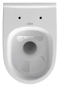 Унитаз подвесной безободковый Cersanit City New Clean On белый S-MZ-CITY-COn-S-DL-w Унитаз подвесной безободковый Cersanit City New Clean On белый S-MZ-CITY-COn-S-DL-w, 3