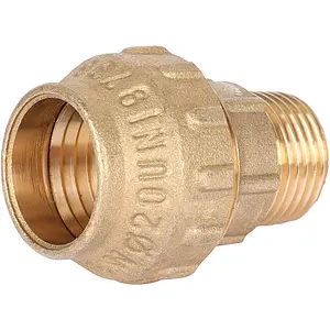 Муфта компрессионная переходная 20мм x ½"н Tiemme 3400006 Муфта компрессионная переходная 20мм x ½"н Tiemme 3400006, 1