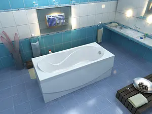 Ванна акриловая Bas Ямайка 180x80 В00044 Ванна акриловая Bas Ямайка 180x80 В00044, 3