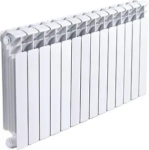 Радиатор биметаллический 14 секции Rifar Base 500 RB50014 Радиатор биметаллический 14 секции Rifar Base 500 RB50014, 1