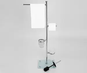 Стойка для аксессуаров Wasserkraft хром K-1248 Стойка для аксессуаров Wasserkraft хром K-1248, 3