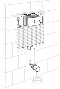 Смывной бачок скрытого монтажа BelBagno BB025-CS Смывной бачок скрытого монтажа BelBagno BB025-CS, 5