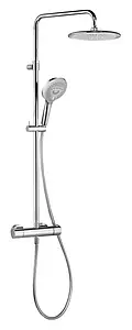 Душевая система с термостатом для душа Kludi Freshline хром 6709205-00 Душевая система с термостатом для душа Kludi Freshline хром 6709205-00, 1