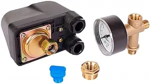 Реле давления с манометром для установки на проточный бак Джилекс КАБ ¼"н / ½"н 9039 Реле давления с манометром для установки на проточный бак Джилекс КАБ ¼"н / ½"н 9039, 3
