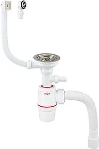 Сифон бутылочный для мойки с переливом Wirquin NEO 30987091 Сифон бутылочный для мойки с переливом Wirquin NEO 30987091, 1