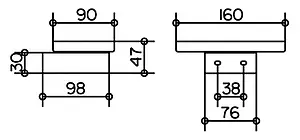 Мыльница Keuco Edition 300 хром 30055019000 Мыльница Keuco Edition 300 хром 30055019000, 4